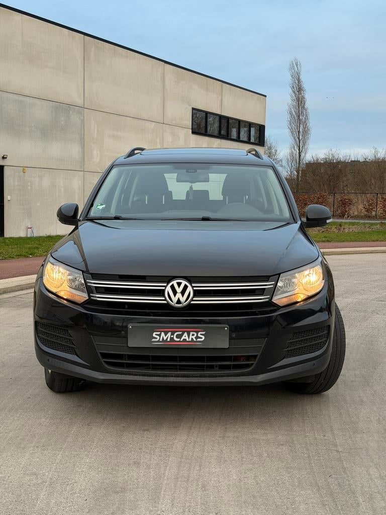 Volkwagen Tiguan, Auto's, Volkswagen, Automaat, Stof, 4 cilinders, Zwart