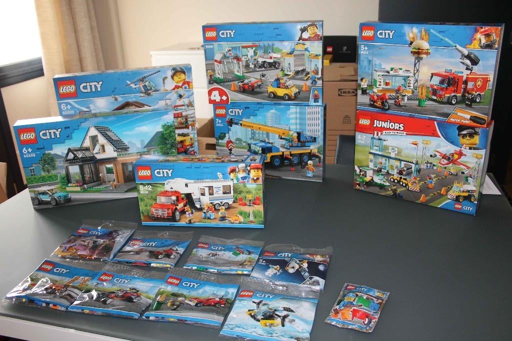 LEGO City 60182, 60203, 60232, 60324, 60398 ..., Kinderen en Baby's, Speelgoed | Duplo en Lego, Nieuw, Lego, Complete set, Meerdere sets