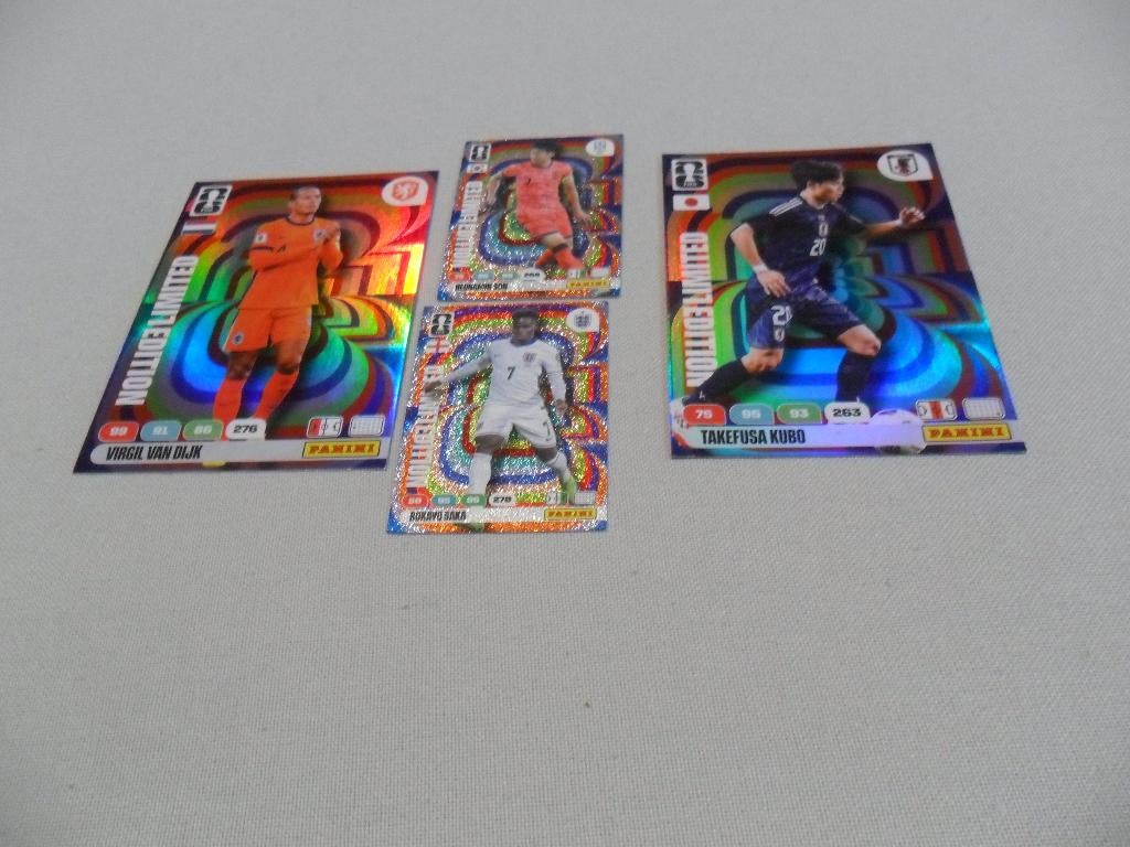 4 Panini XL Adrenalyn World Cup 2026 Limited Edition kaarten, Ophalen of Verzenden, Nieuw, Poster, Plaatje of Sticker