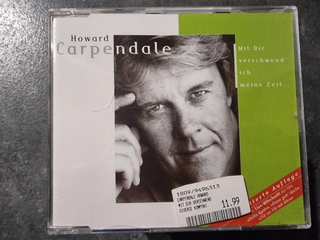CD single : Howard Carpendale – Mit Dir Verschwend' ..., Cd's en Dvd's, Cd Singles, 1 single, Ophalen of Verzenden, Gebruikt, Pop