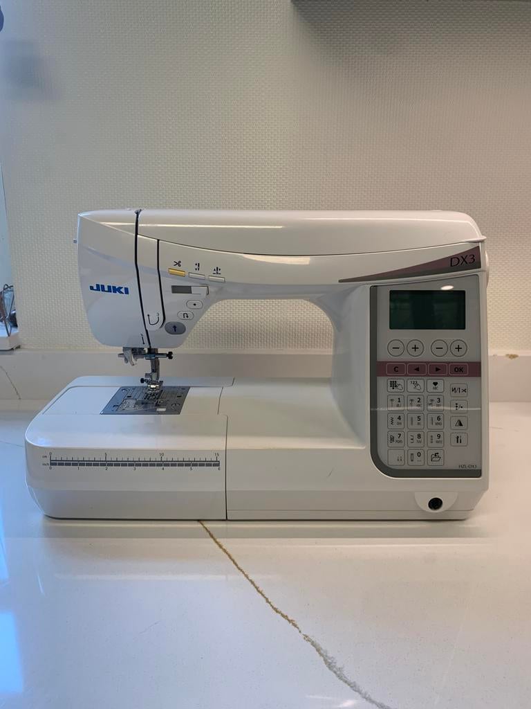 Juki naaimachine DX3, Hobby en Vrije tijd, Naaimachines en Toebehoren, Ophalen, Zo goed als nieuw, Naaimachine
