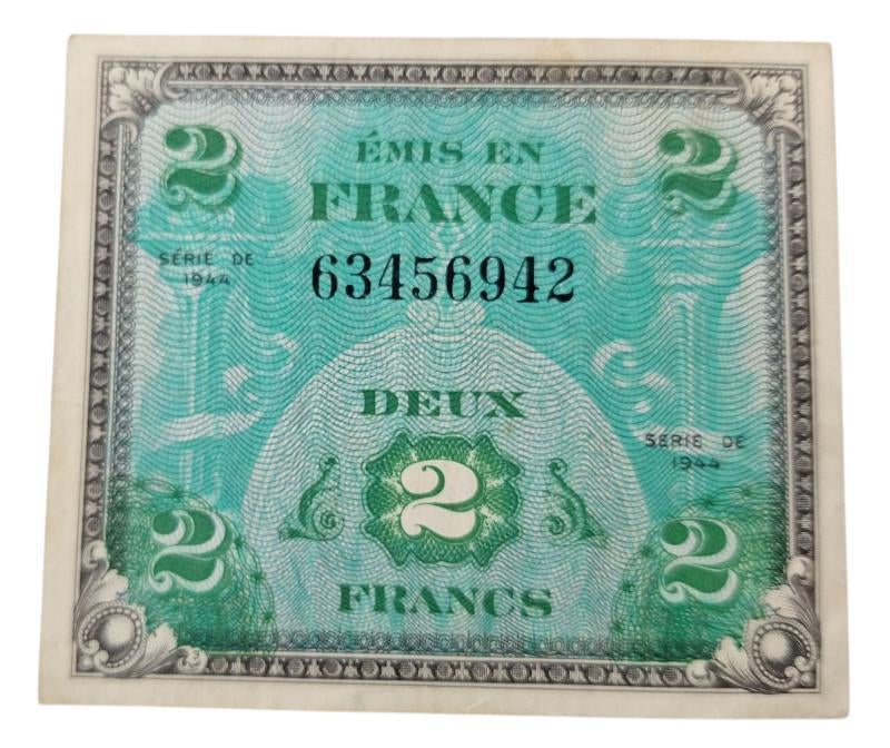 geallieerden geld uitgegeven door het leger ww2, Ophalen of Verzenden