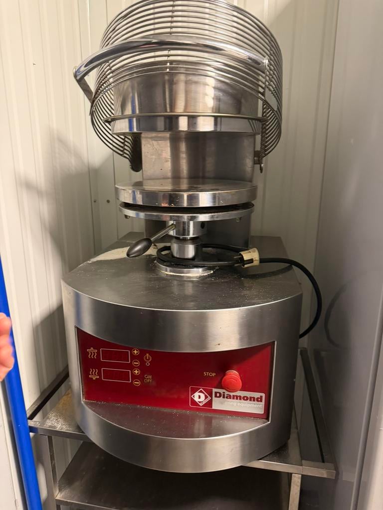 Diamond Pizzapletter Ø350mm, Enlèvement, Utilisé