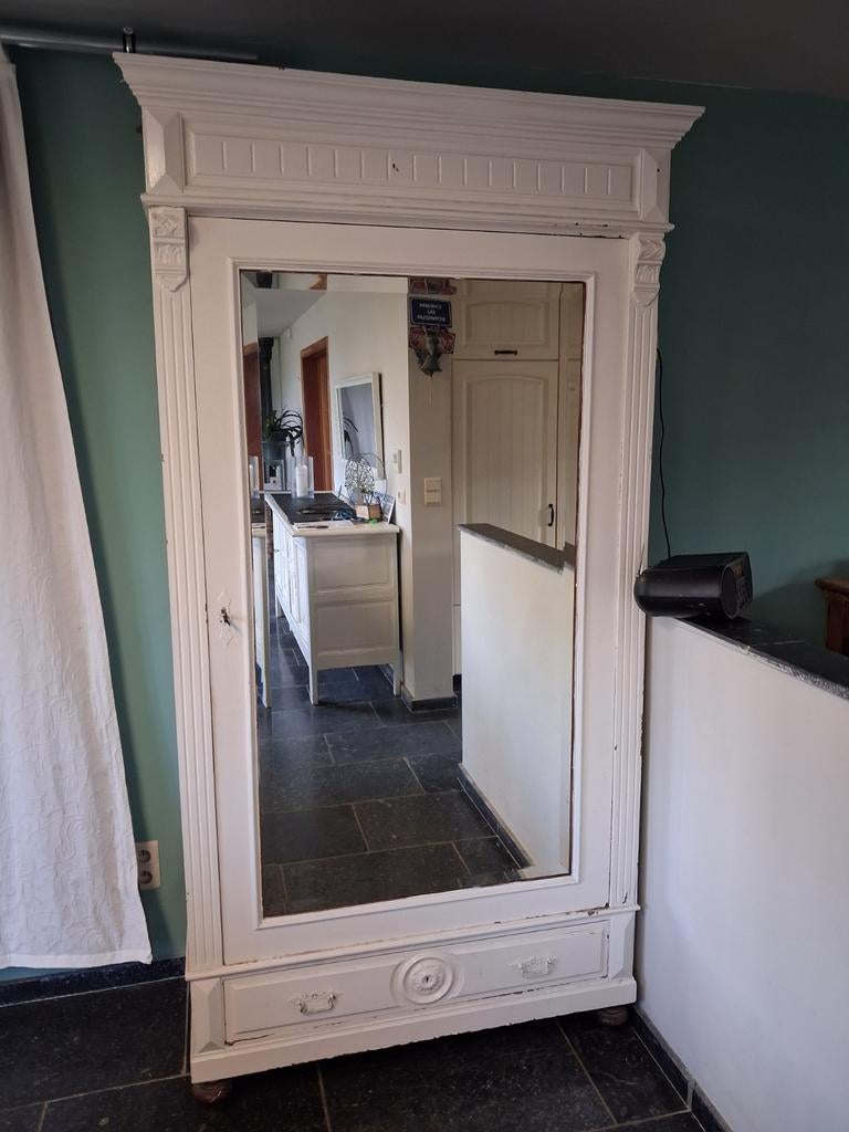 Commode haute 192cm, Antiquités & Art, Enlèvement, 100 à 150 cm, 150 à 200 cm