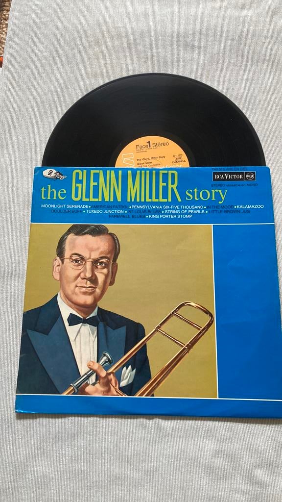 Glen Miller story LP - Orchestra Jazz, Cd's en Dvd's, Vinyl | Jazz en Blues, Gebruikt, Ophalen of Verzenden, Voor 1940, 12 inch