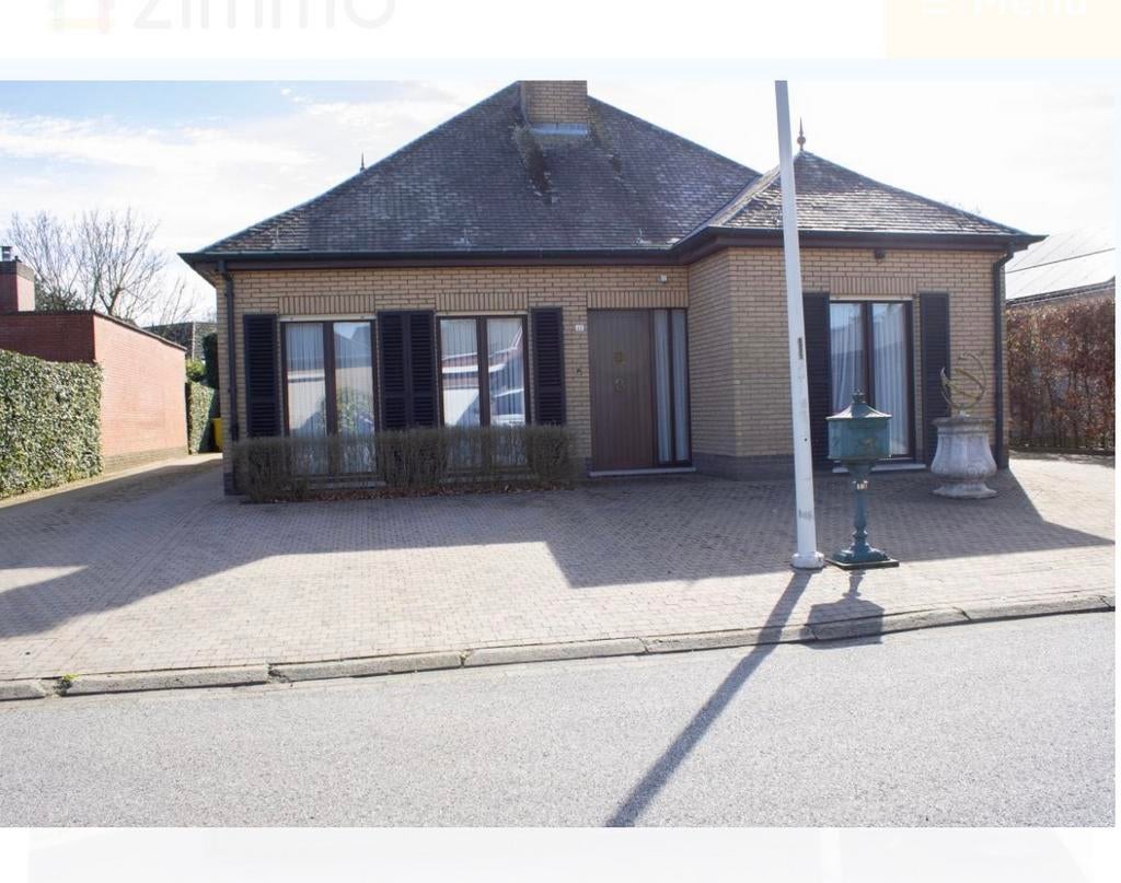 Gelijkvloerse woning met groot werkhuis, Immo, 165 m², Vrijstaande woning, 3 kamers, Verkoop zonder makelaar