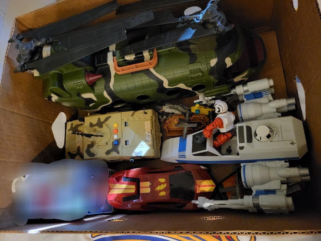 Jouets, Enlèvement, Utilisé