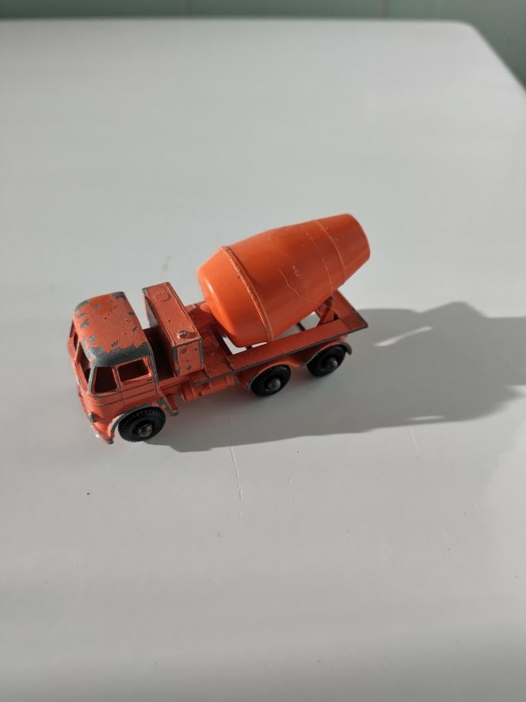 Vintage Matchbox Cement Mixer AFHALING LEES BESCHRIJVING, Ophalen, Gebruikt, Auto, Lesney