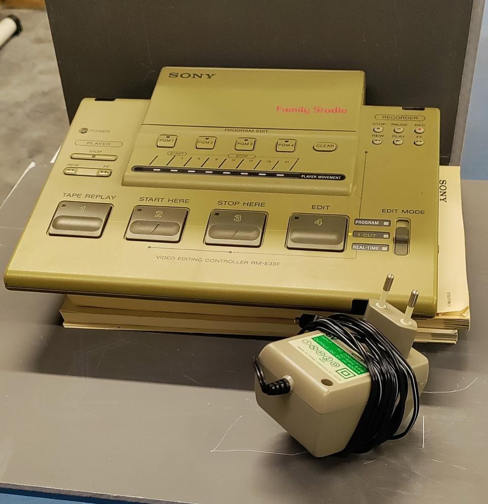 Sony RM-E33F video editing controller, Ophalen of Verzenden