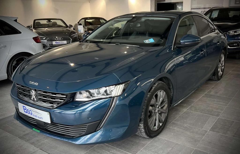 Peugeot 508 508 1.5 BlueHDi Active S*ATTACHE-REMORQUE*CAMERA, Gebruikt, 4 cilinders, Blauw, 5 deurs