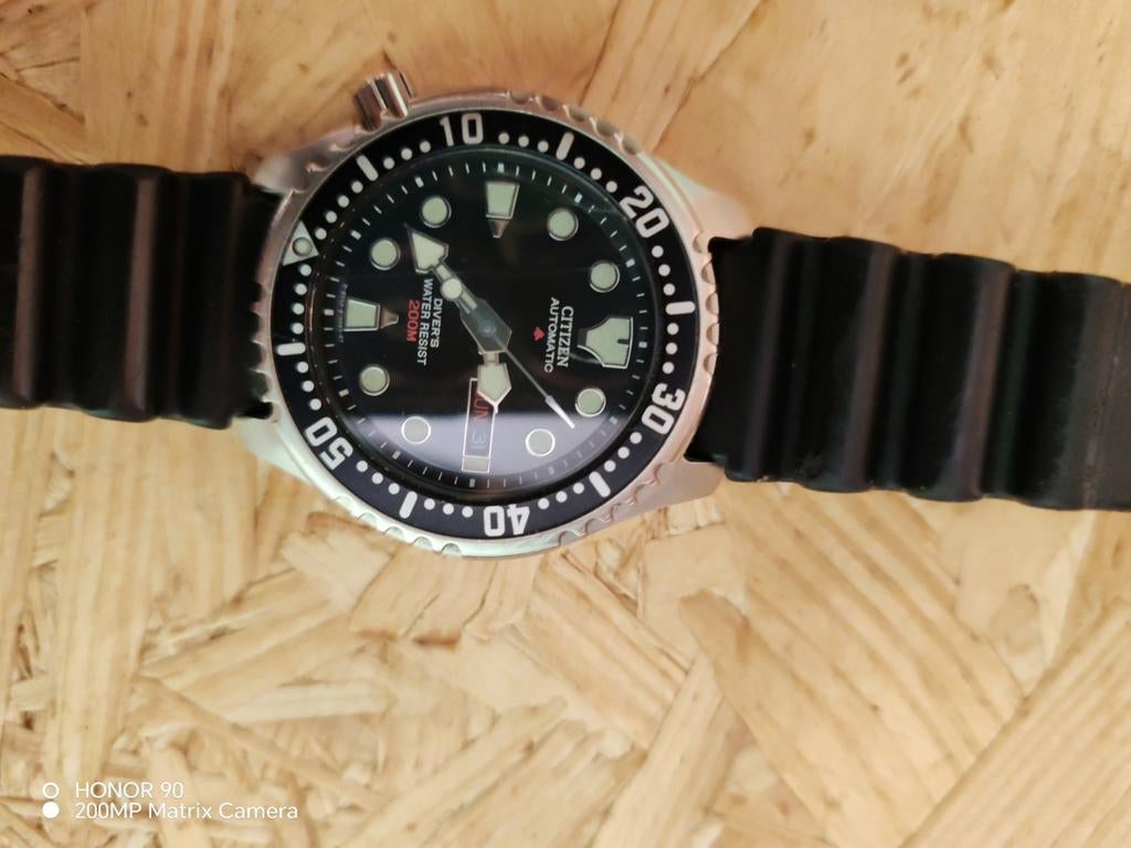 CITIZEN AUTOMATIC PROMASTER, Enlèvement