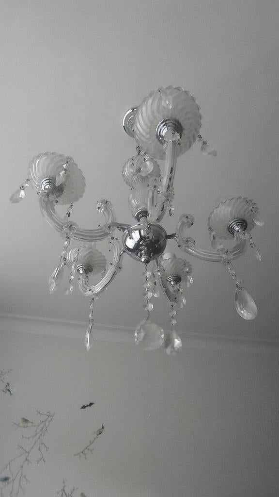 Kristallen luchter., Ophalen