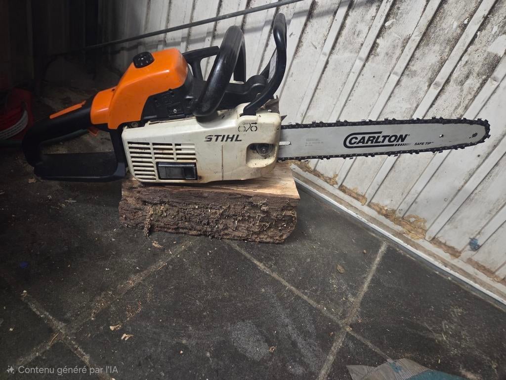 Tronçonneuse stihl ms 200, Bricolage & Construction, Outillage | Scies mécaniques, Tronçonneuse