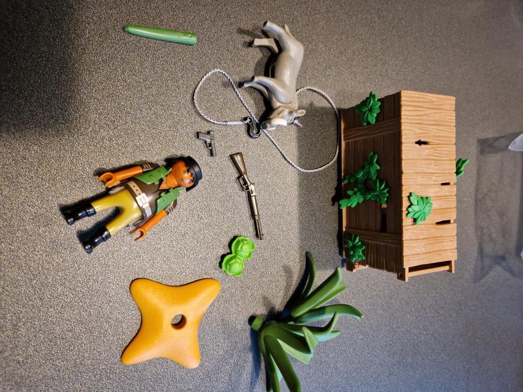 Stroper met wrattenzwijn set 4833, Ophalen of Verzenden, Zo goed als nieuw, Complete set