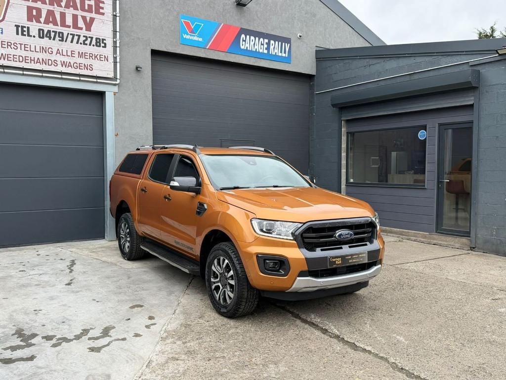 Ford Ranger Wildtrak Double Cab 4x4 €26.000 Excl btw 3,5TO, Autos, Camionnettes & Utilitaires, Cuir, Détection des panneaux routiers