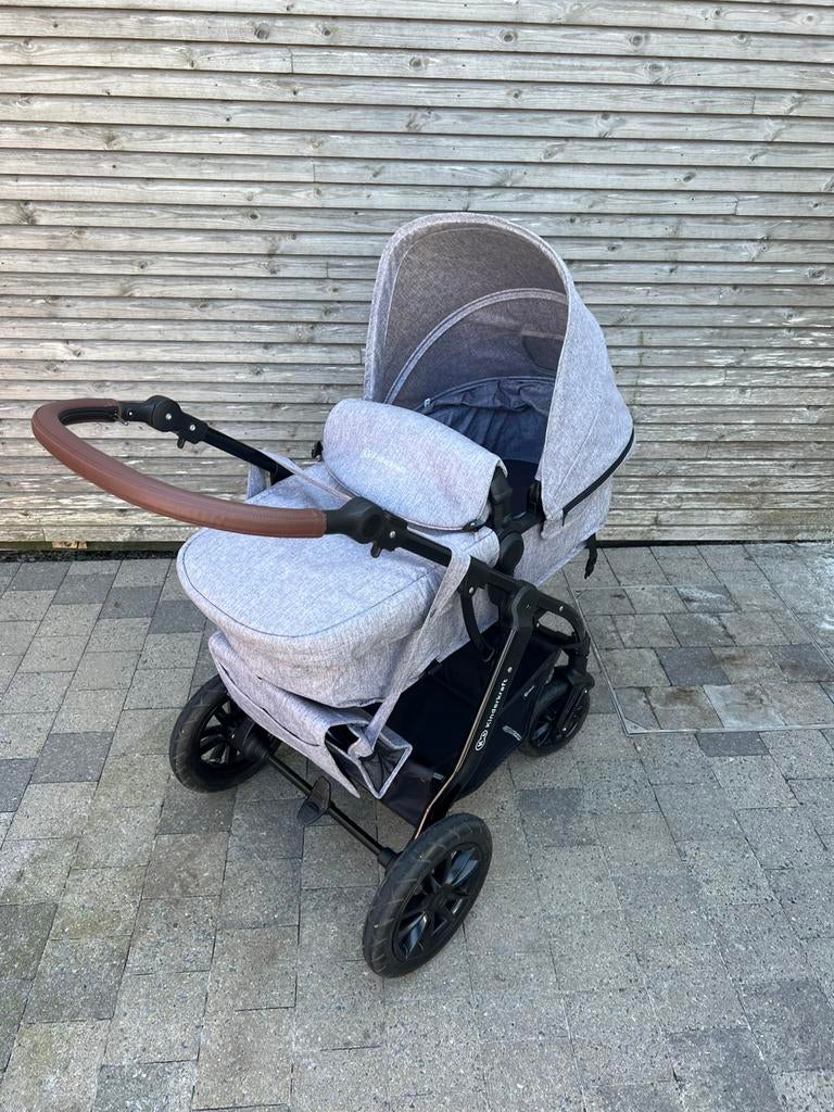 Kinderkraft Moov 3 in 1 kinderwagen Grey Melange, Enfants & Bébés, Poussettes & Combinaisons, Autres marques, Pneus, Poussette combi