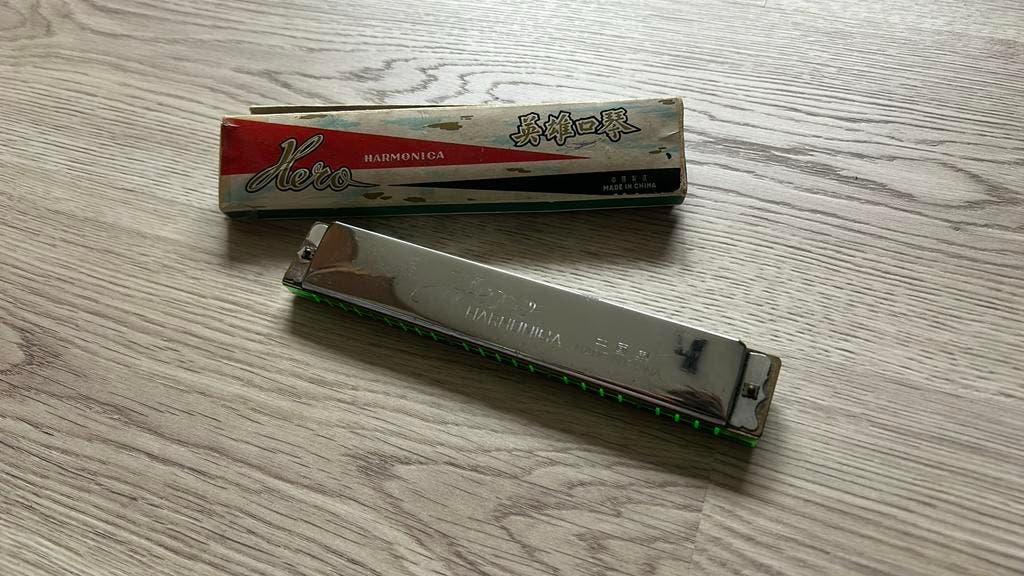 Hero harmonica, Ophalen of Verzenden, Zo goed als nieuw