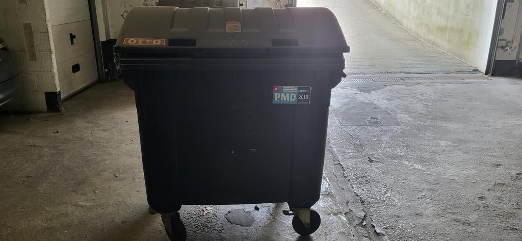 4 Rolcontainers 1100 liter, Doe-het-zelf en Bouw, Containers, Ophalen