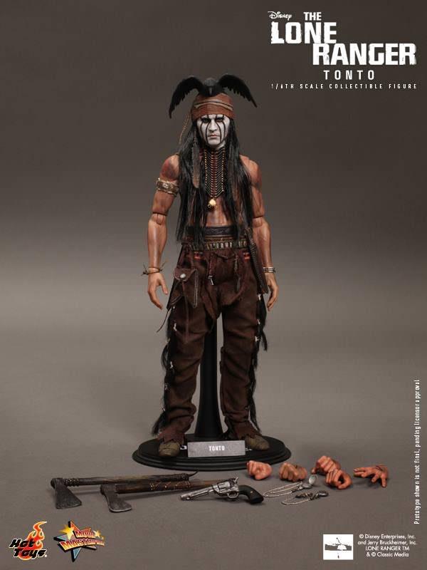 Hot Toys The Lone Ranger Tonto MMS217, Collections, Envoi, Comme neuf