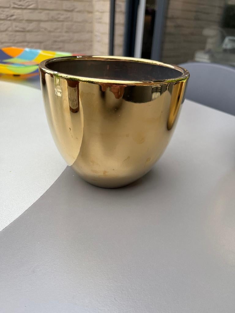 cachepots - bloempotten te koop, Tuin en Terras, Bloempotten, Ophalen, Zo goed als nieuw, Aardewerk, Balkon