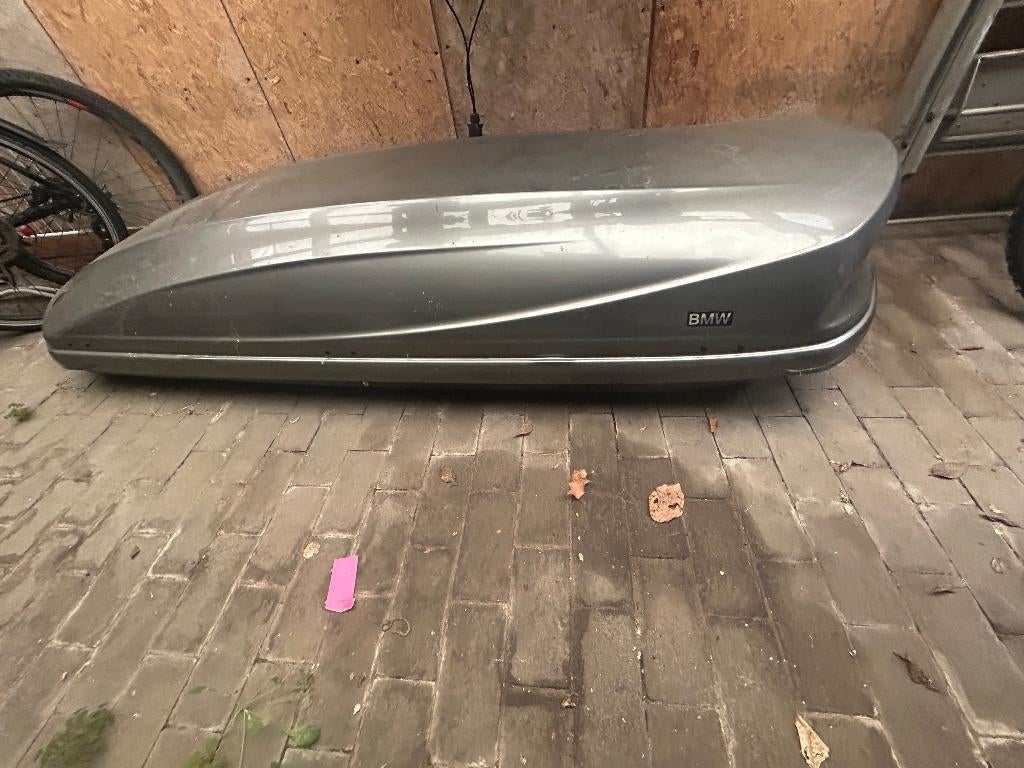 dakkoffer BMW 2m30 x 80 cm, Auto diversen, Dakkoffers, Ophalen, Gebruikt