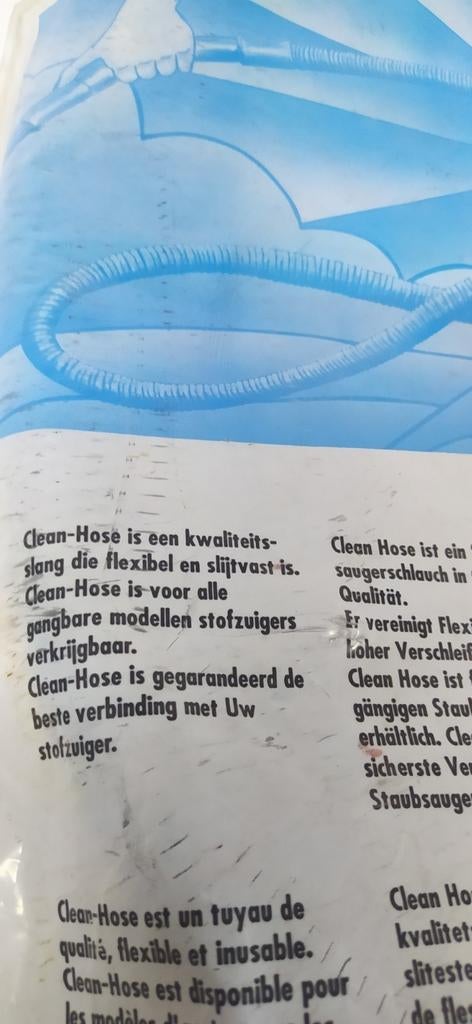Stofzuiger slang. NIEUW. Voor alle gangbare toestellen., Ophalen