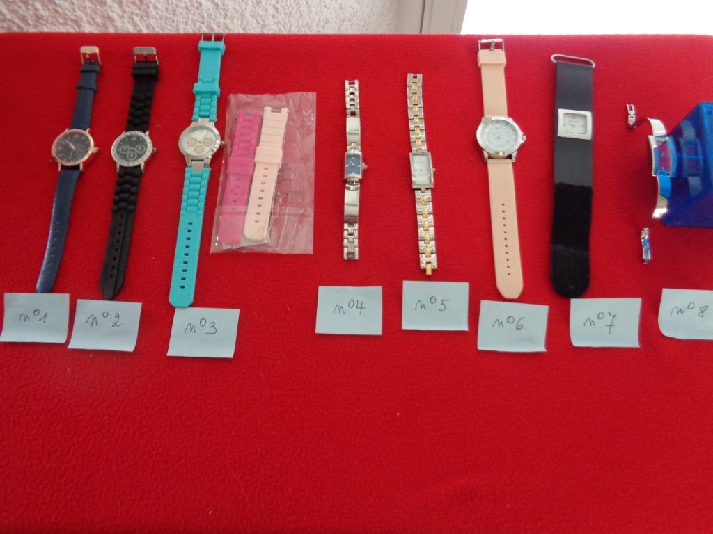 Lot de Montres diverses achat le lot ou la pièce., Montre-bracelet, Enlèvement ou Envoi, Comme neuf, Autres matériaux