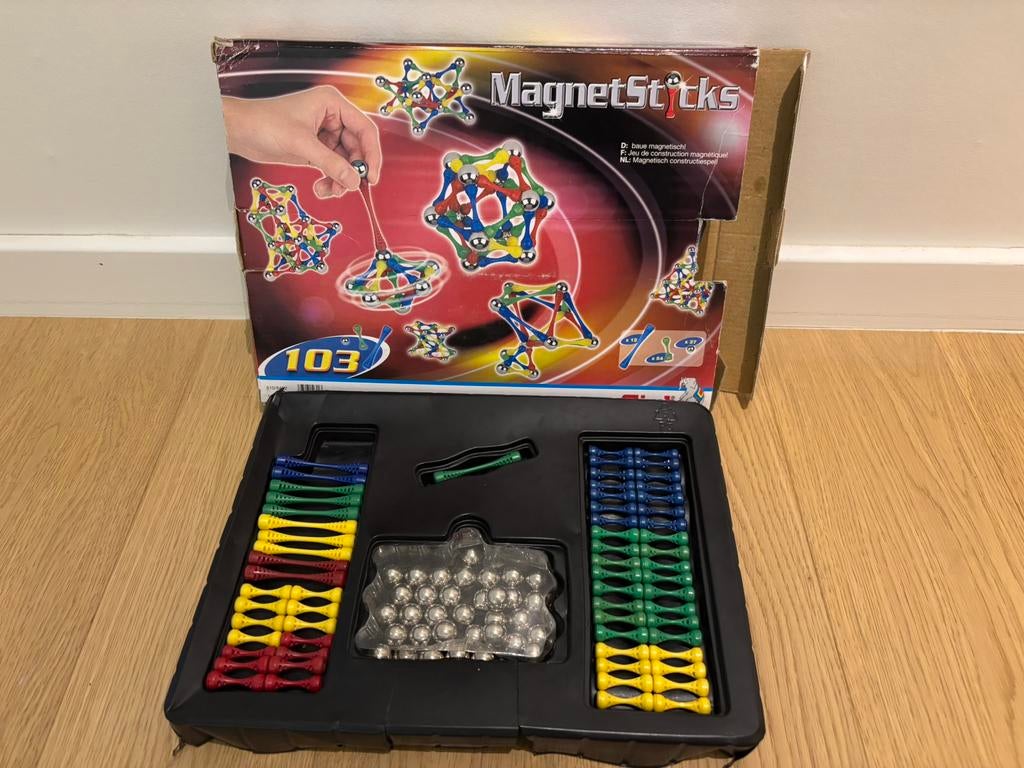 Simba Magnetic Sticks, Ophalen of Verzenden, Gebruikt, Bouwen