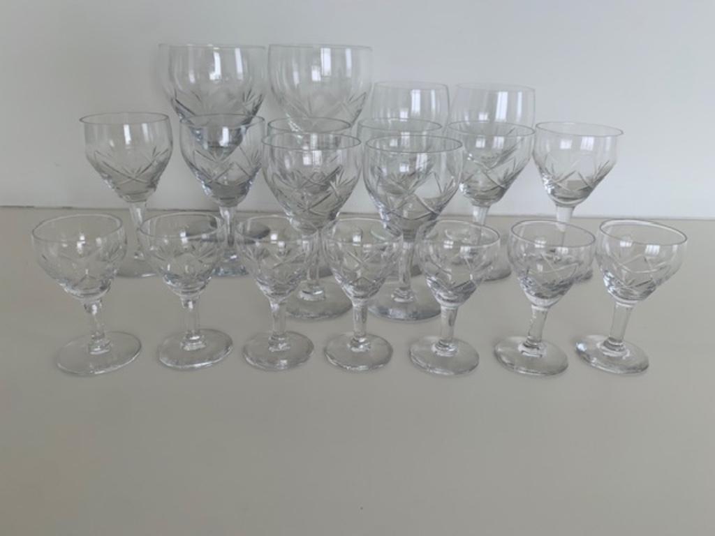 Oud glasservies, Enlèvement