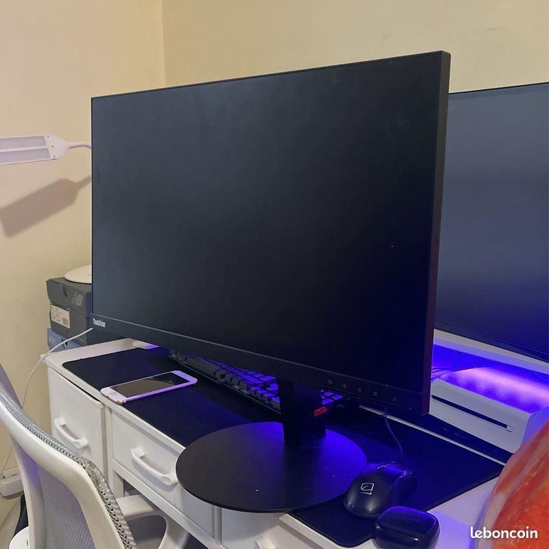 Moniteur Lenovo Thinkvision, Informatique & Logiciels, IPS, Enlèvement ou Envoi, Full HD, Comme neuf