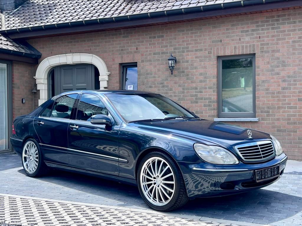 Mercedes S320, Auto's, Mercedes-Benz, Leder, Bedrijf, Te koop, Elektrische stoelverstelling