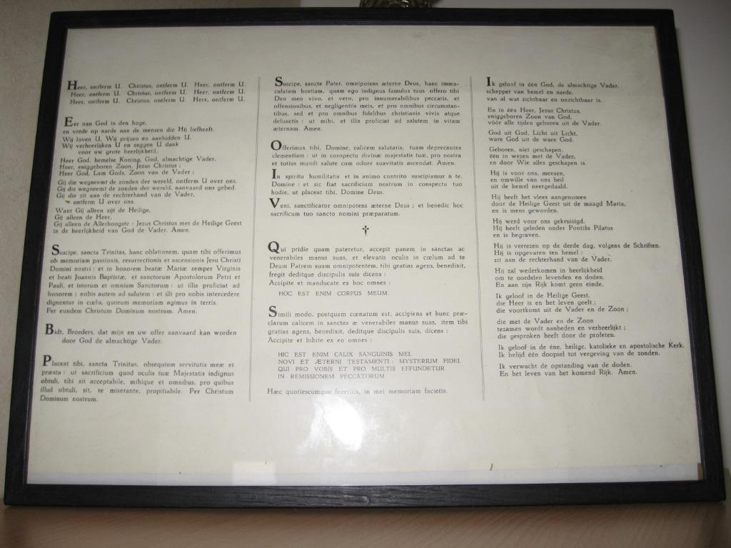 Canonbord / misbord, Antiek en Kunst, Antiek | Religieuze voorwerpen, Ophalen of Verzenden