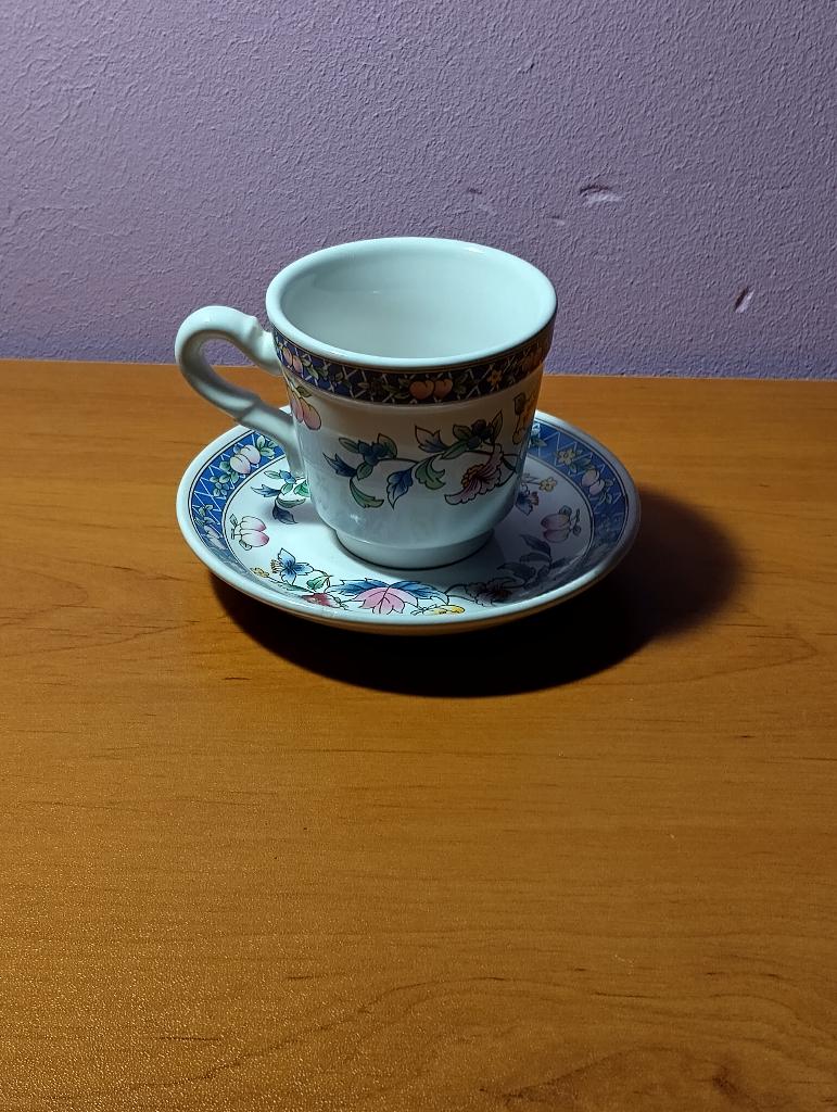 1 tasse et sous-tasse fleuri Bergère de France vintage, Enlèvement