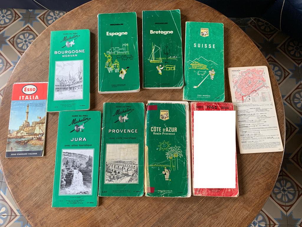Michelin lot de 7 guides vert et rouge 1960 -1970 vintage, Livres, Guide ou Livre de voyage, Michelin, Michelin, Utilisé