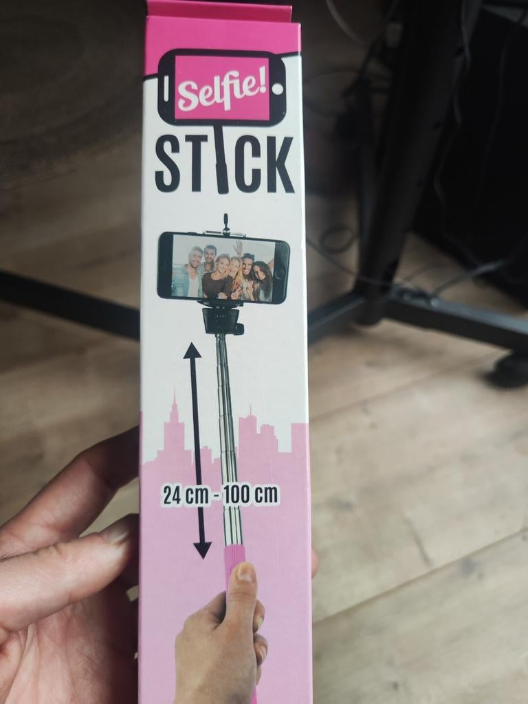 Perche a Selfie avec bluetooth NEUF, Enlèvement, Neuf, Moins de 150 cm, Autres types