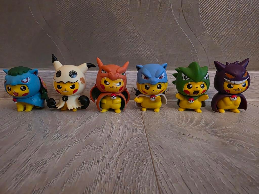Pokémon Pikachu poppetjes Anime Cosplay, Enlèvement, Neuf, Autres types, Foil