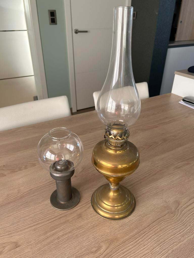 Petroleumlampen, Ophalen