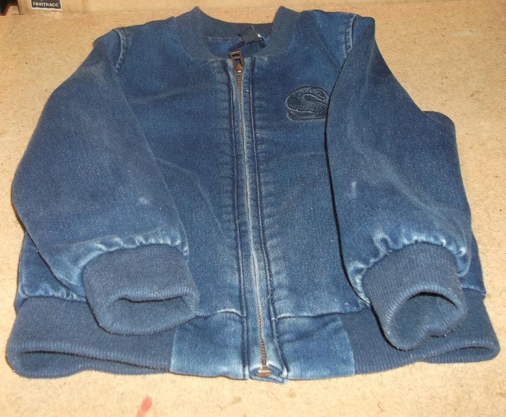 Veste en Jeans Garçon., Enfants & Bébés, Enlèvement ou Envoi, Comme neuf, Garçon, Pull ou Veste