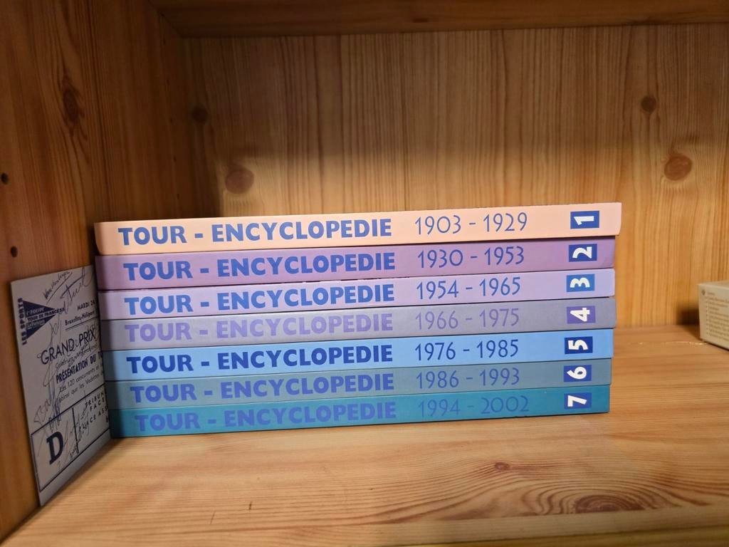 Tour-encyclopedie, Ophalen, Nieuw, Lopen en Fietsen