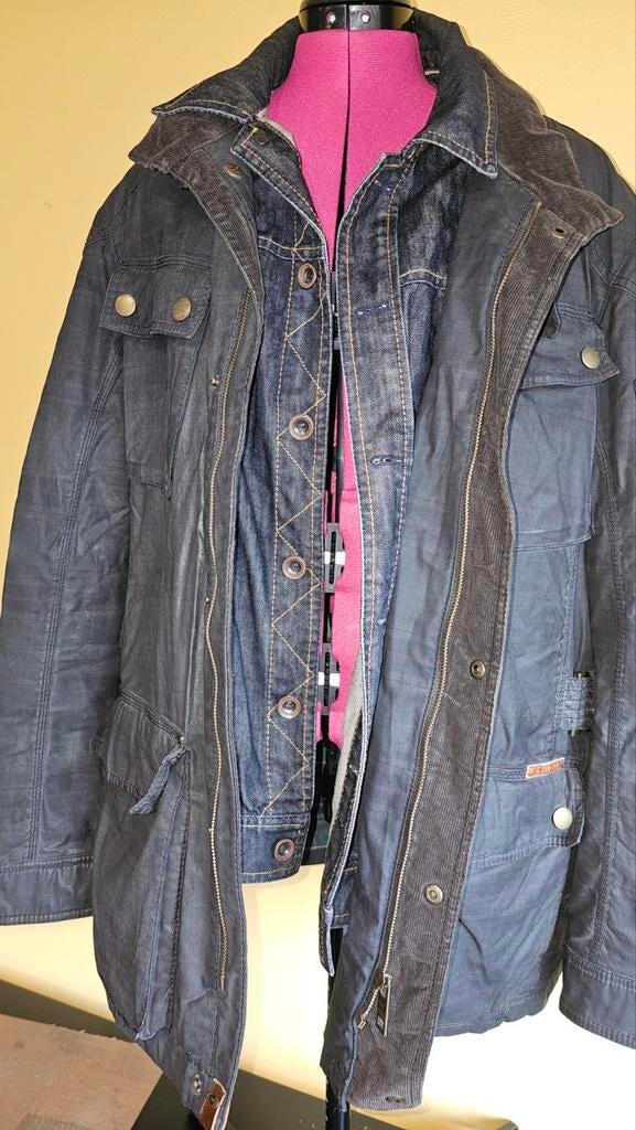 Veste cuir camel active en super état, Vêtements | Hommes, Enlèvement ou Envoi, Comme neuf