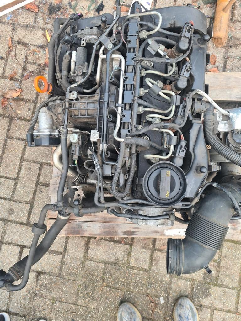 Moteur Volkswagen Touran 1.6 TDI, Autos : Pièces & Accessoires, Moteurs & Accessoires, Enlèvement, Utilisé, Volkswagen