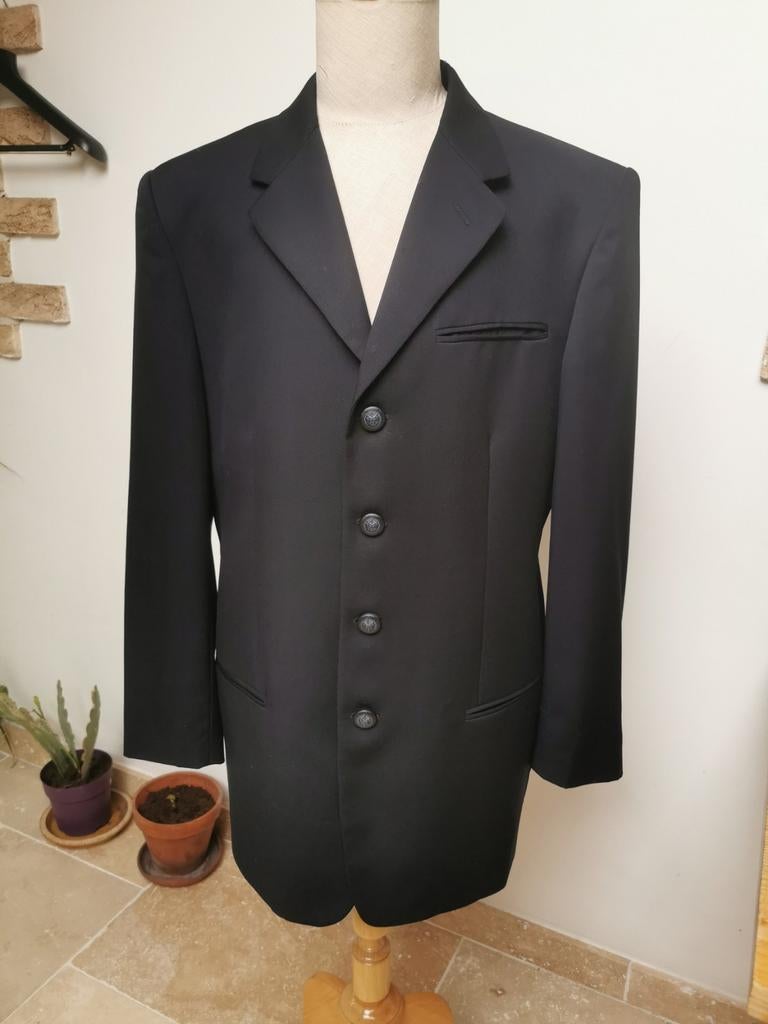 Heel mooi heren vest van Versus Gianni Versace, Maat 52/54 (L), Blauw, Gianni Versace, Ophalen of Verzenden