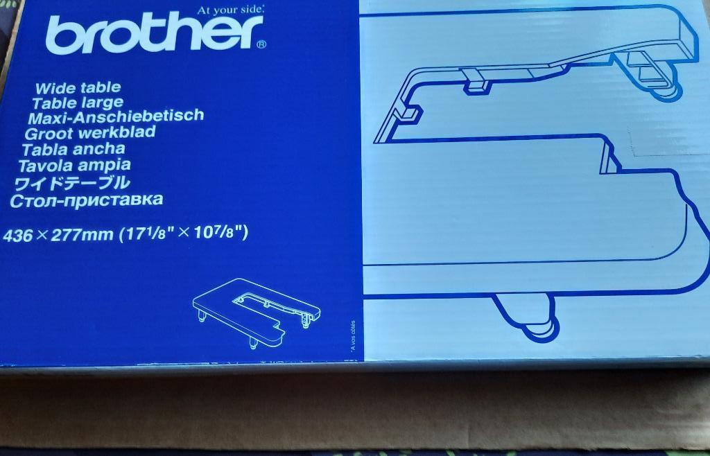 Brother Groot werkblad – WT8, Ophalen of Verzenden, Nieuw