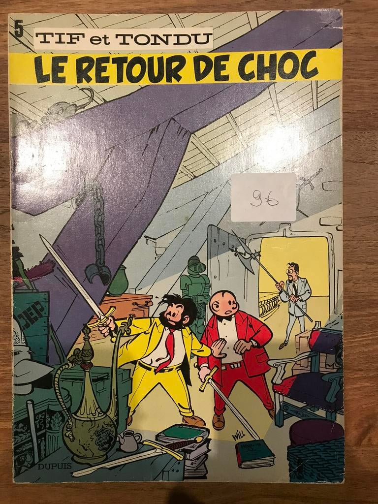 Tif et Tondu 5, Livres, Enlèvement ou Envoi, Utilisé