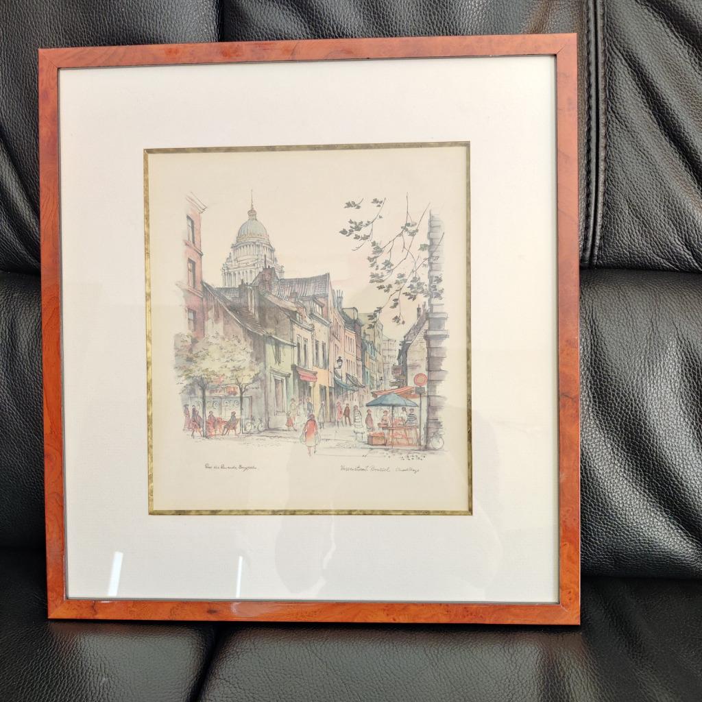 dessins au crayon encadrés, Antiquités & Art, Enlèvement