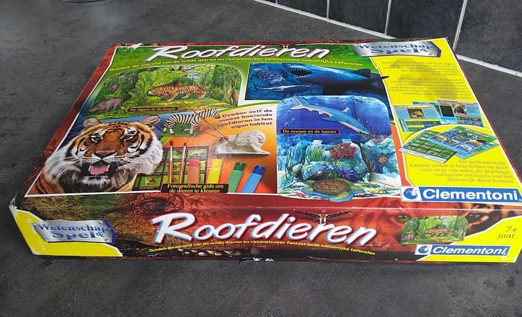 Roofdieren Wetenschap en spel, Enlèvement ou Envoi, Comme neuf