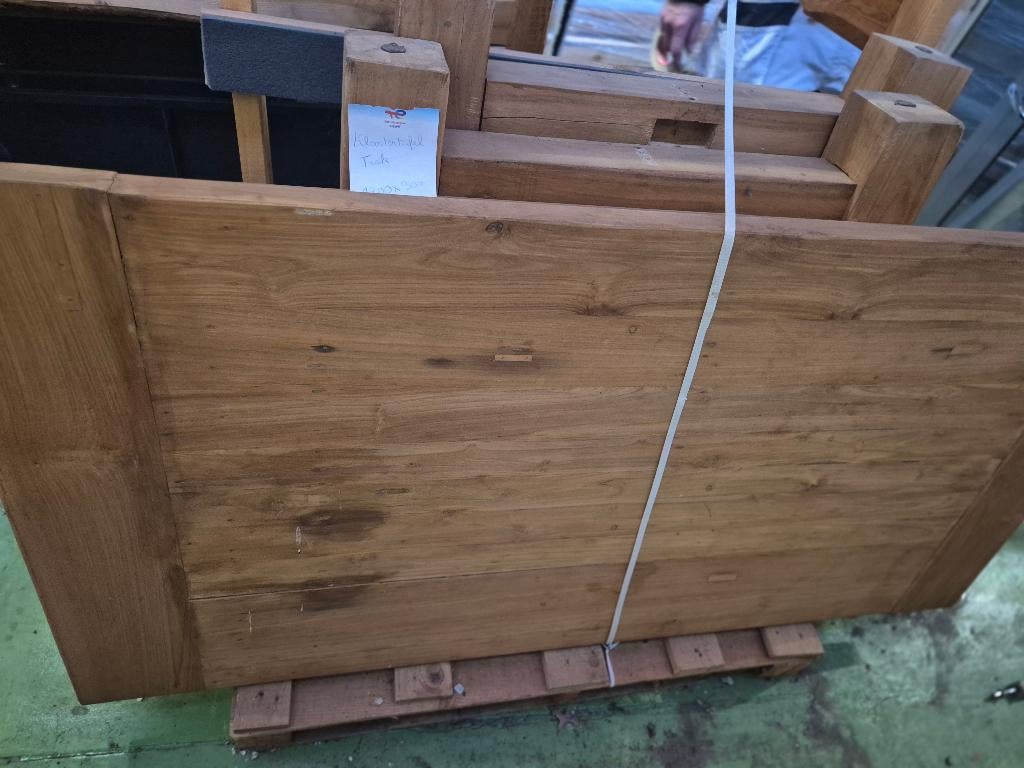 Kloostertafel, Huis en Inrichting, Tafels | Eettafels, Ophalen, 50 tot 100 cm, Zo goed als nieuw, Vijf personen of meer