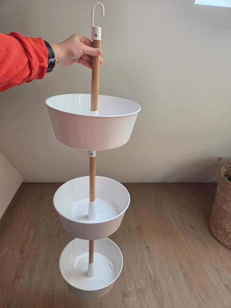 Hangrek / schalen / kleine opberger / hangpot, Huis en Inrichting, Woonaccessoires | Etagères, Zo goed als nieuw, Ophalen