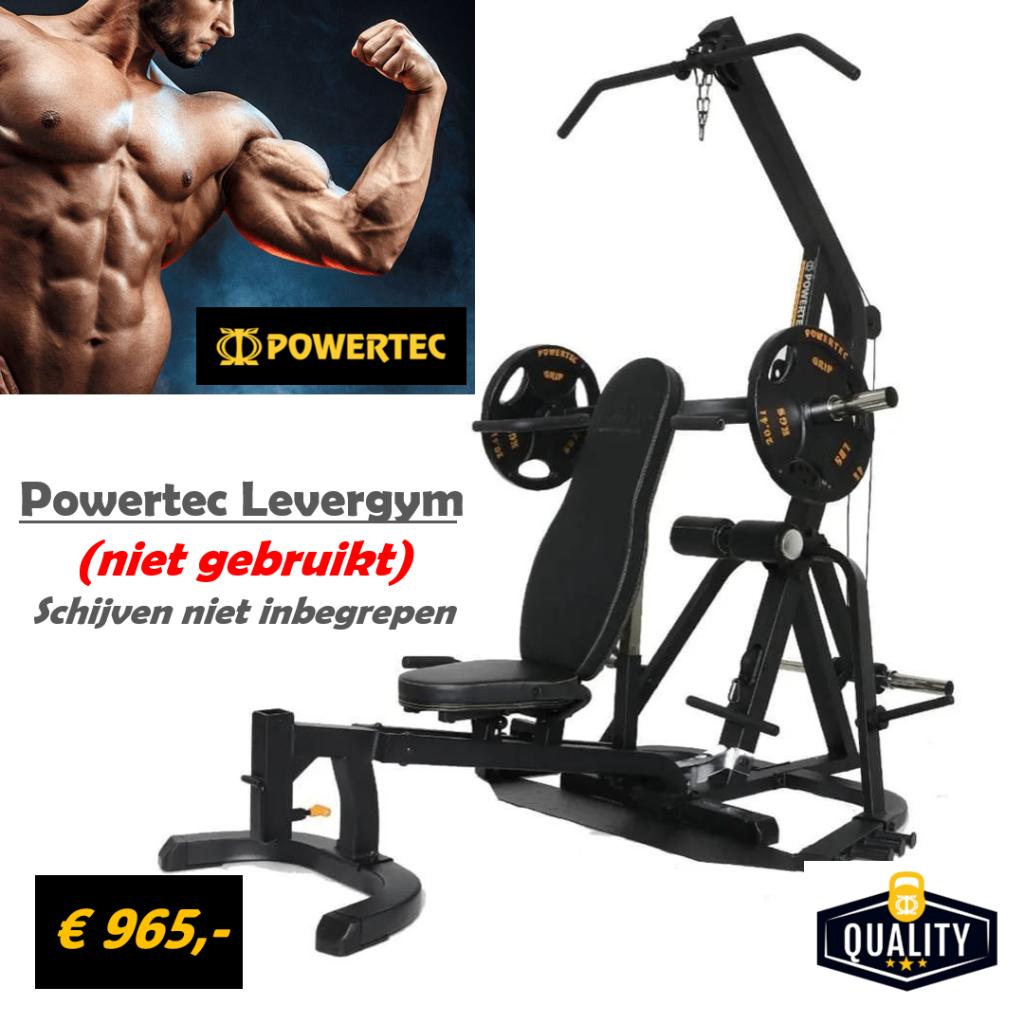 MULTIFUNCTIONEEL KRACHTTOESTEL POWERTEC LEVERGYM, Neuf, Centrale électrique, Enlèvement, Métal