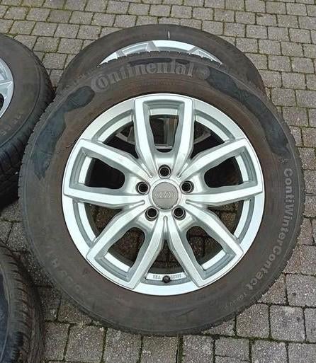 Winterbanden velgen alu Audi Q3 VW Tiguan 17inch 5x112 6&5mm, Ophalen